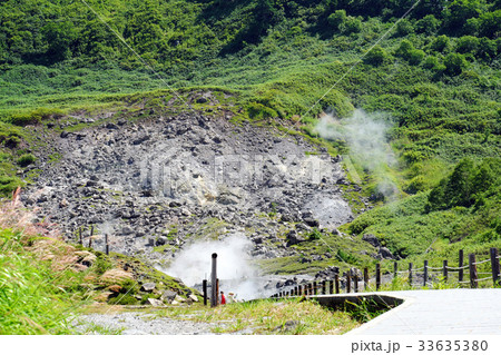 夏の玉川温泉　湯治と岩盤浴 33635380