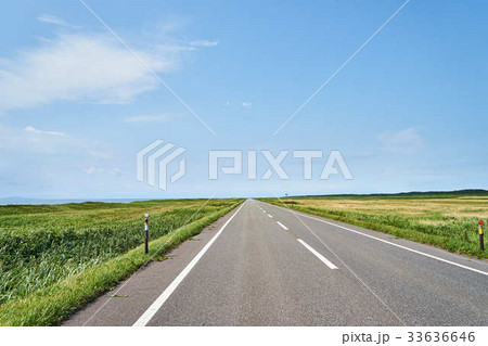北海道　オロロンライン　道道106号線 33636646