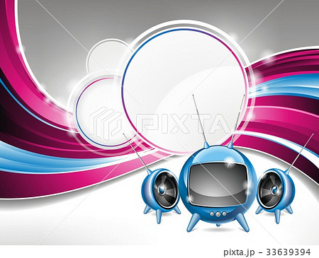 Illustration on a media and movie theme Illustration on a media and movie theme 33639394