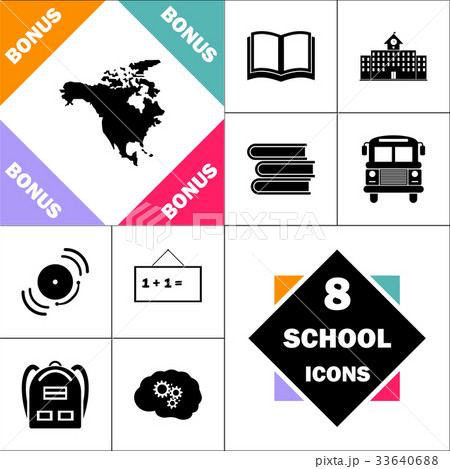 north america computer symbol 33640688