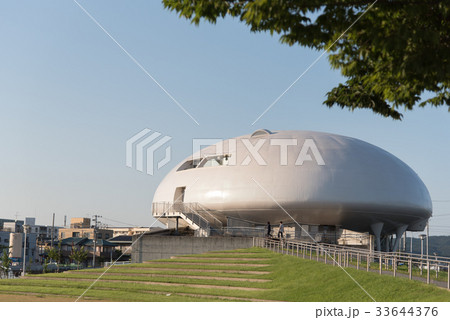 石巻市・石ノ森萬画館(夕方) 石巻市・石ノ森萬画館(夕方) 33644376
