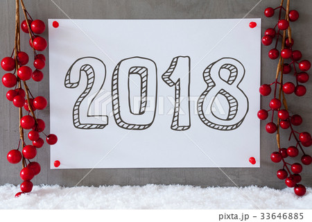 Label, Snow, Christmas Decoration, Text 2018 33646885