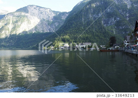 村 オーストリアの ザルツカンマーグート 33649213