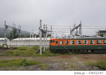 北陸新幹線と、しなの鉄道169系 33652247