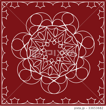 Folk Circular, Tribal Design, Motif, Wall Painting Folk Circular, Tribal Design, Motif, Wall Painting 33653682
