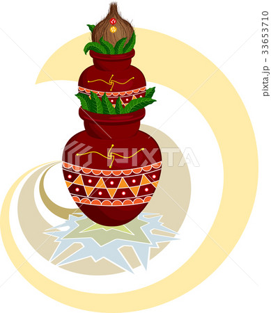 Divine Mangal Kalash With Coconut 33653710