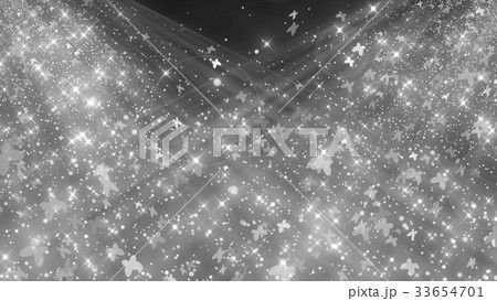 向かいくるキラキラパーティクル 蝶 向かいくるキラキラパーティクル 蝶 33654701