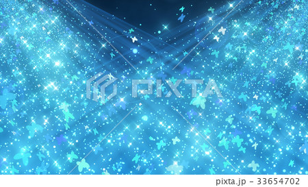 向かいくるキラキラパーティクル 蝶 向かいくるキラキラパーティクル 蝶 33654702