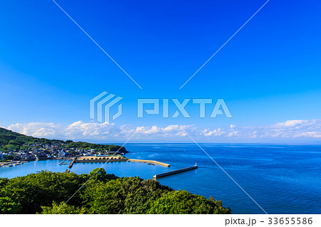 竹崎城跡展望台からの有明海の眺め　佐賀県　太良町 33655586