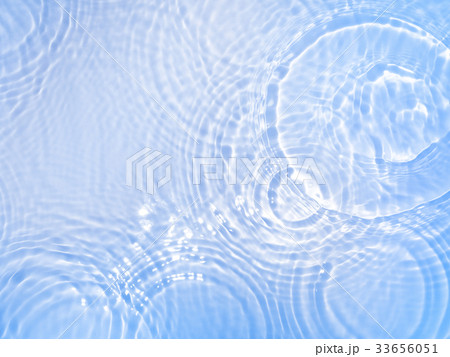重なる水面の波紋 33656051