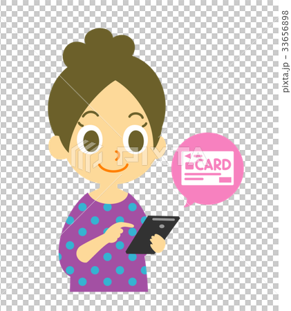 Smartphone credit card convenient 33656898