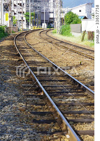 線路 鉄道イメージ 線路 鉄道イメージ 33657758