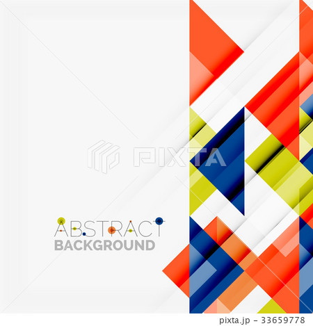 Triangle pattern design background 33659778