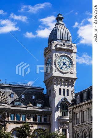 Clock Tower of the Gare de Lyon railway station 33662526