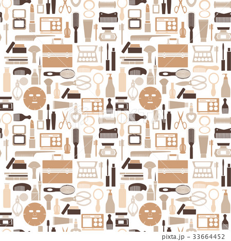 background of Makeup Cosmetic Beauty pattern 33664452