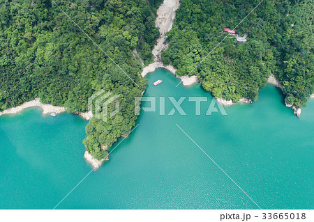 ダム 堰堤 発電ダム 33665018