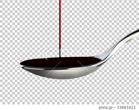 スプーンに落ちる液体 33665822