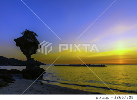 かきどまり海浜公園　傘岩 33667509