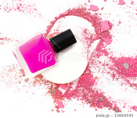 Nail polishing broken multicolor make up powder Nail polishing broken multicolor make up powder 33669595