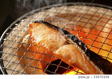 焼き鮭 33670308