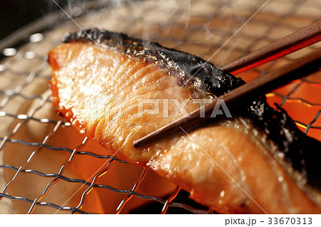 焼き鮭 焼き鮭 33670313