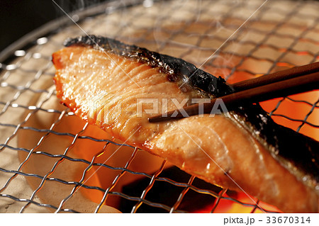 焼き鮭 焼き鮭 33670314