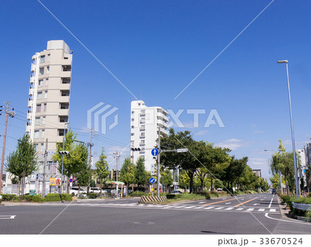 名古屋市昭和区　荒畑交差点 33670524