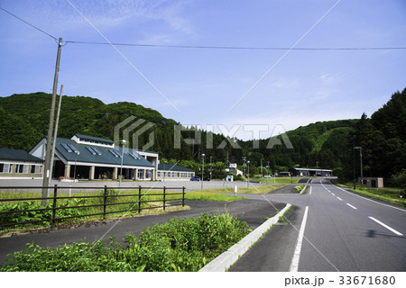 函館　旧戸井町の風景 33671680