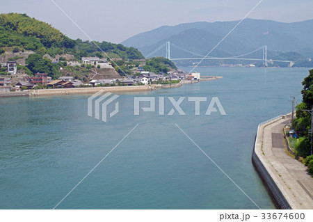 とび島街道の早瀬戸 とび島街道の早瀬戸 33674600