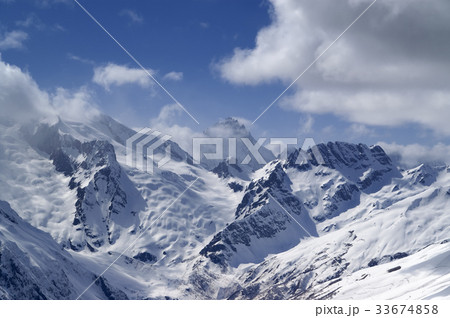 Caucasus Mountains. Sulahat. Caucasus Mountains. Sulahat. 33674858