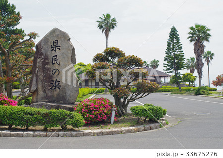 県民の浜の風景 33675276