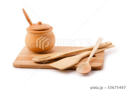 Wooden kitchen utensil 33675497