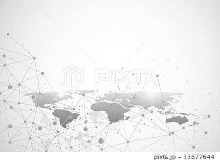Business global network connection 33677644