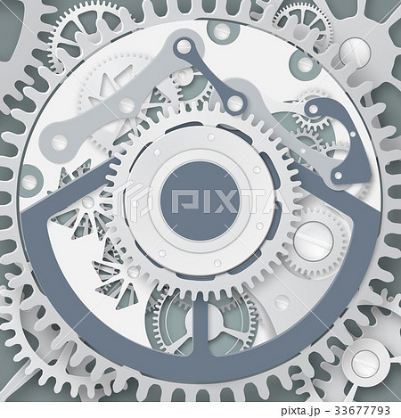 Abstract  clockwork mechanism 33677793