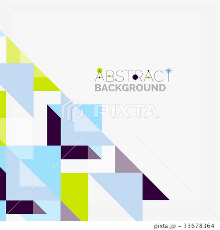 Triangle pattern design background 33678364