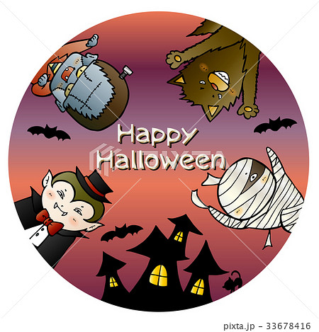 ハロウィン怪物 33678416