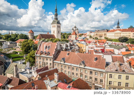 View of Tallinn Estonia View of Tallinn Estonia 33678900