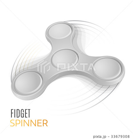 Rolling fidget spinner, perspective view 33679308