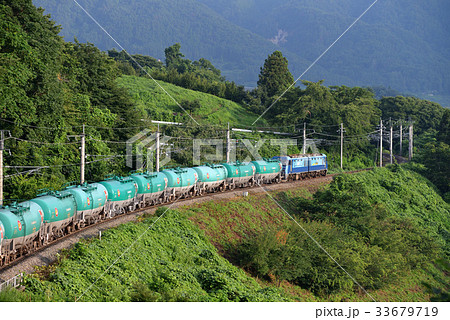 篠ノ井線を行くEH200タンク貨物列車 33679719