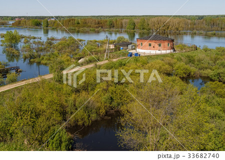 Metelevsky water intake station. Tyumen. Russia 33682740