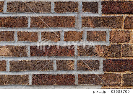 brick wall background and texture vintage style 33683709