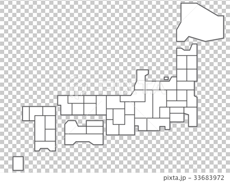 日本地図 33683972