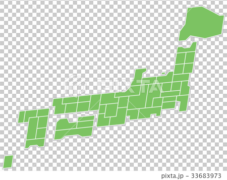 日本地図 33683973