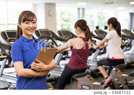 スポーツジム インストラクターイメージ スポーツジム インストラクターイメージ 33687132