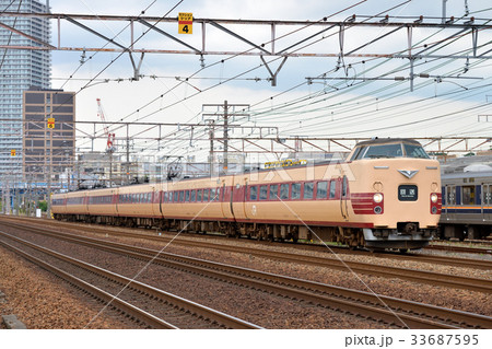 381系回送電車6両 33687595