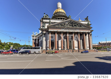 St. Isaac's Cathedral is the most famous church St. Isaac's Cathedral is the most famous church 33687920