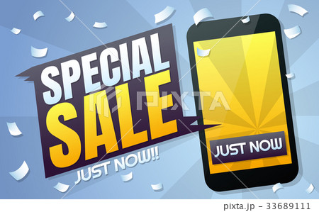 Phone Sale Vector background Phone Sale Vector background 33689111
