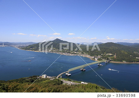 山口県周防大島から大島大橋を眺めて 33693598