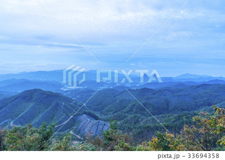 山 植物 雲 33694358
