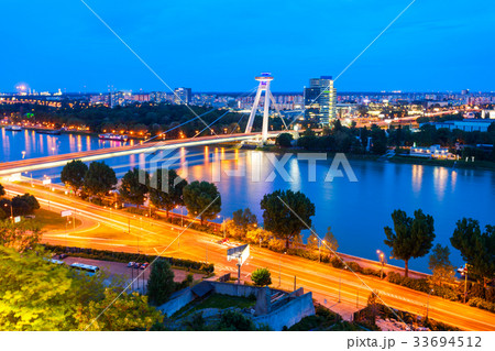 Most SNP bridge, Bratislava 33694512